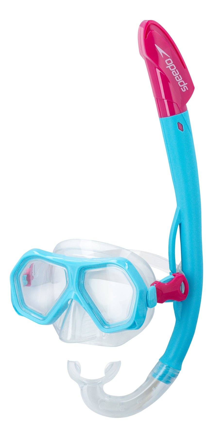 Leisure Dual Lenses & Snorkel JR, turkoosi - pinkkiSpeedo