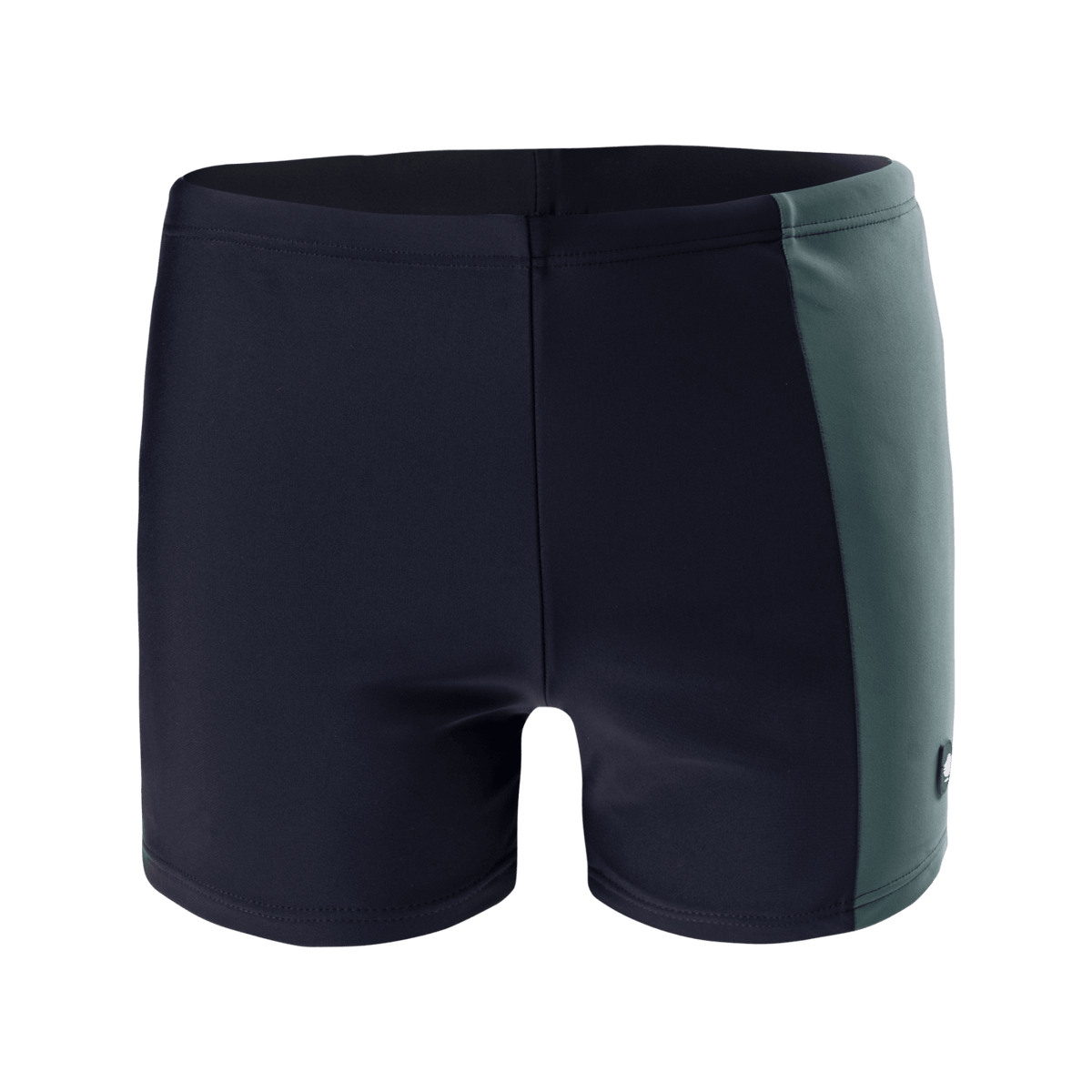 Levu miesten boxer-uimahousut, musta-vihreä