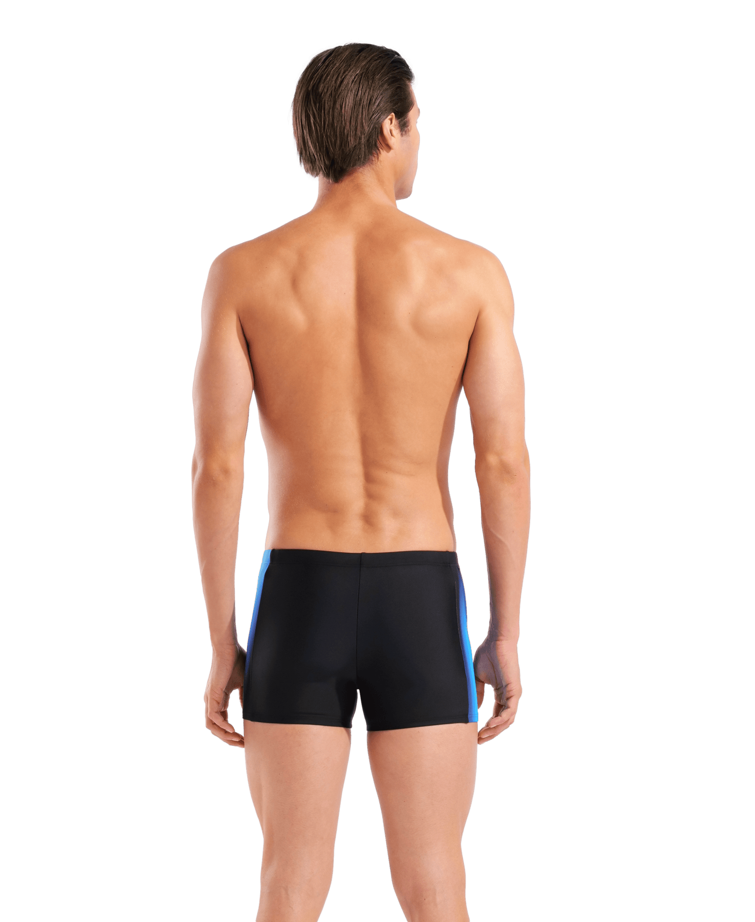 Light Swim Short Miesten Uimahousut, Musta - SininenArena