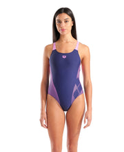 Lily Swim Pro Back naisten uimapuku, navy - vaaleanpunainenArena