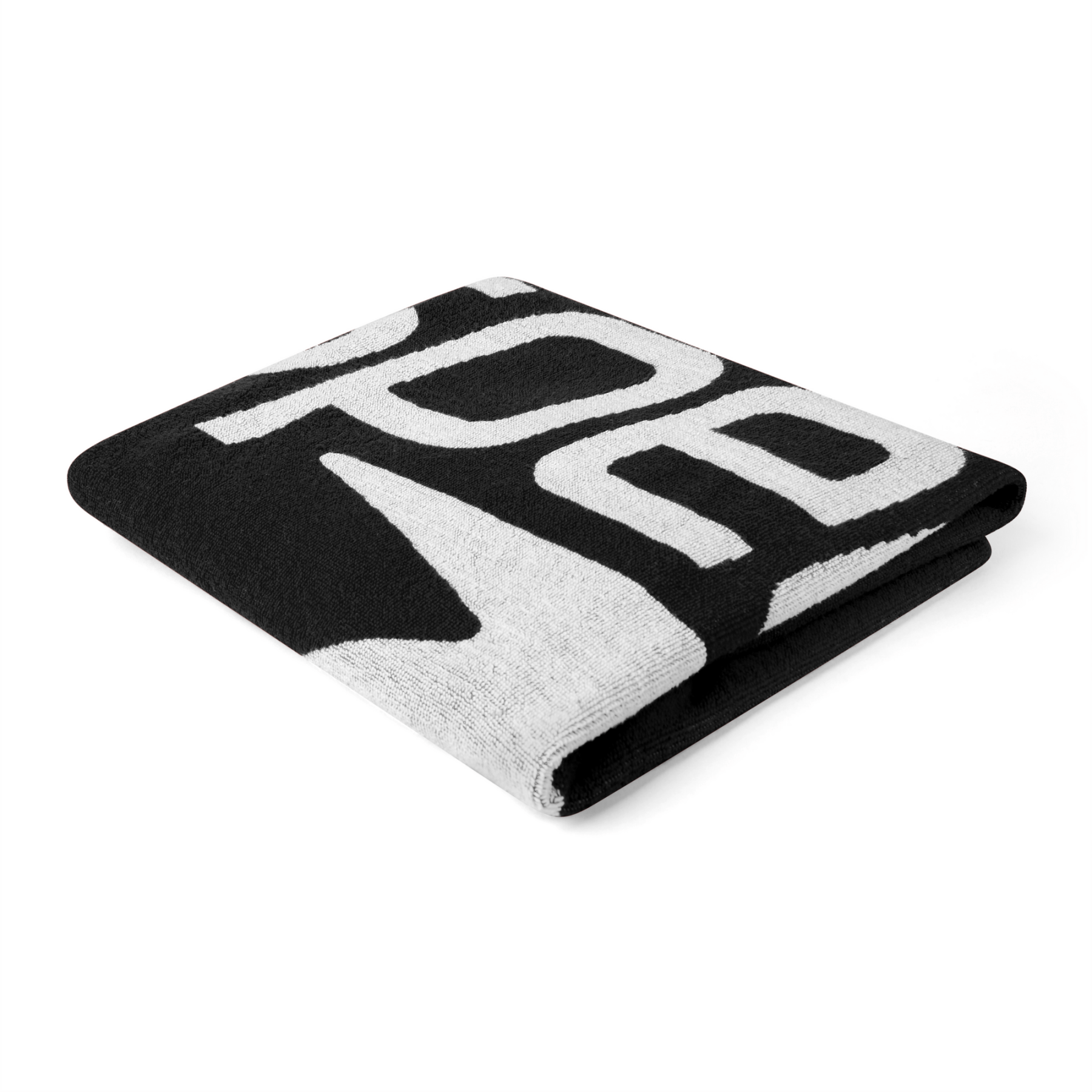Logo Towel pyyhe, mustaSpeedo