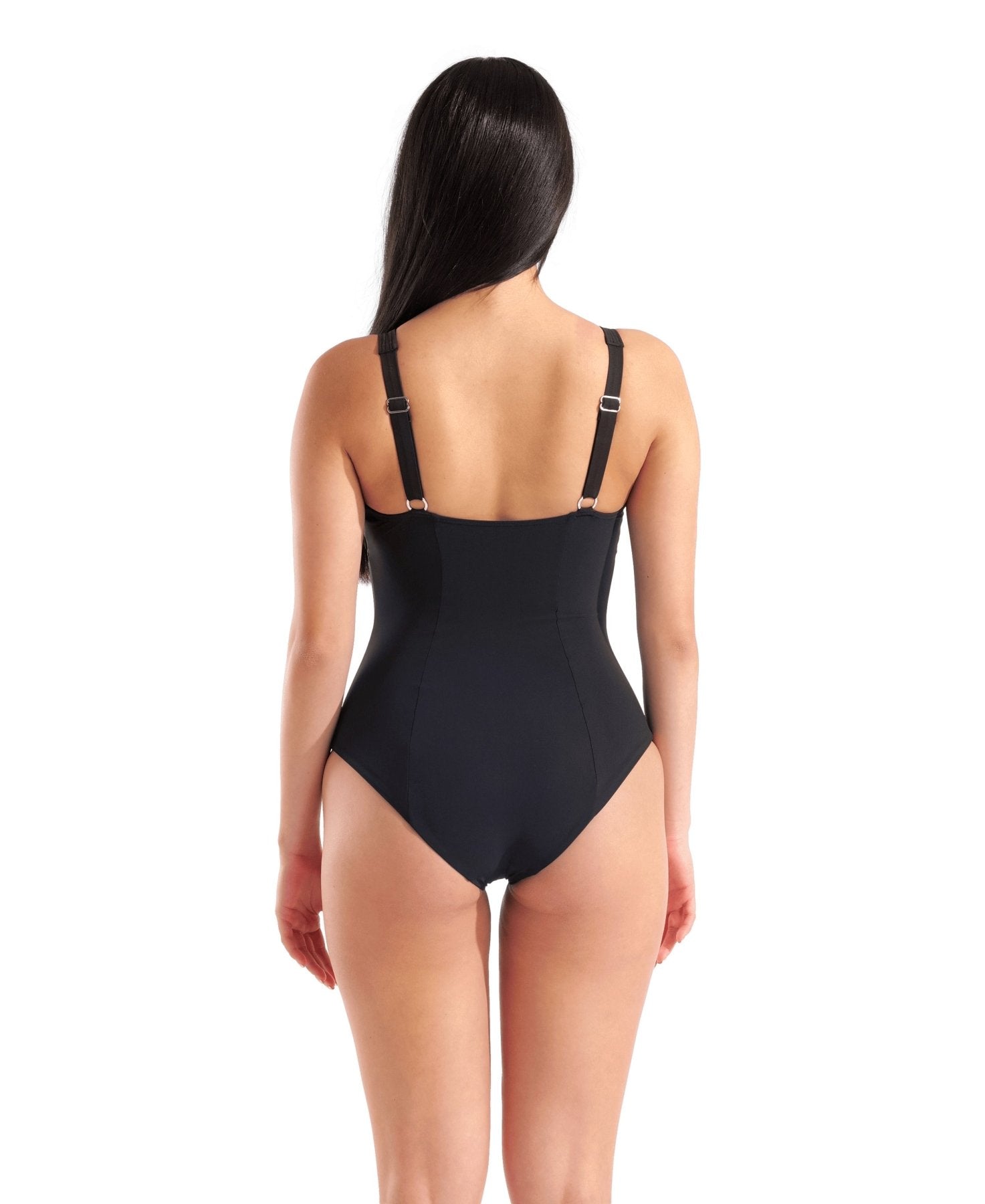 Ludovica Soft Curve Back niasten uimapuku, mustaArena