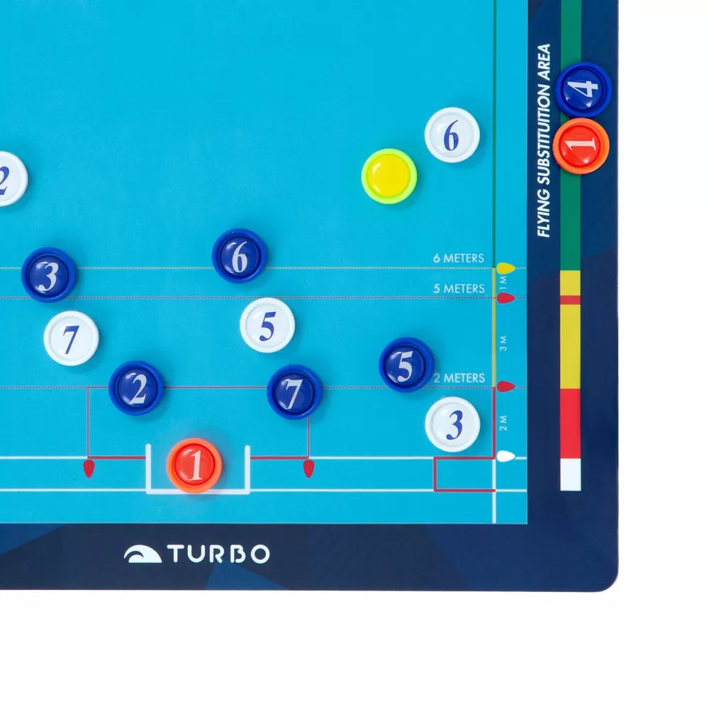 Magnetic Water Polo Tactic Board (20 X 35 cm)