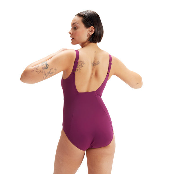 Shaping ContourEclipse women's swimsuit, burgundy