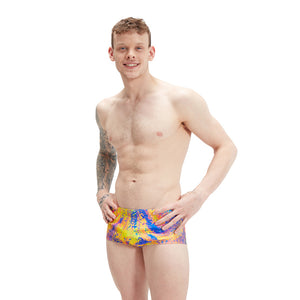 Club Training Allover Brief men's swimwear, colourful