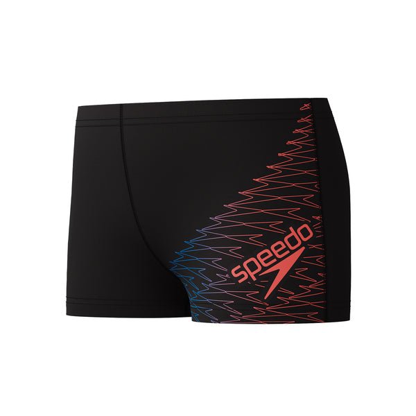 Medley Logo Aquashort JR poikien uimahousut, musta - sini - oranssiSpeedo