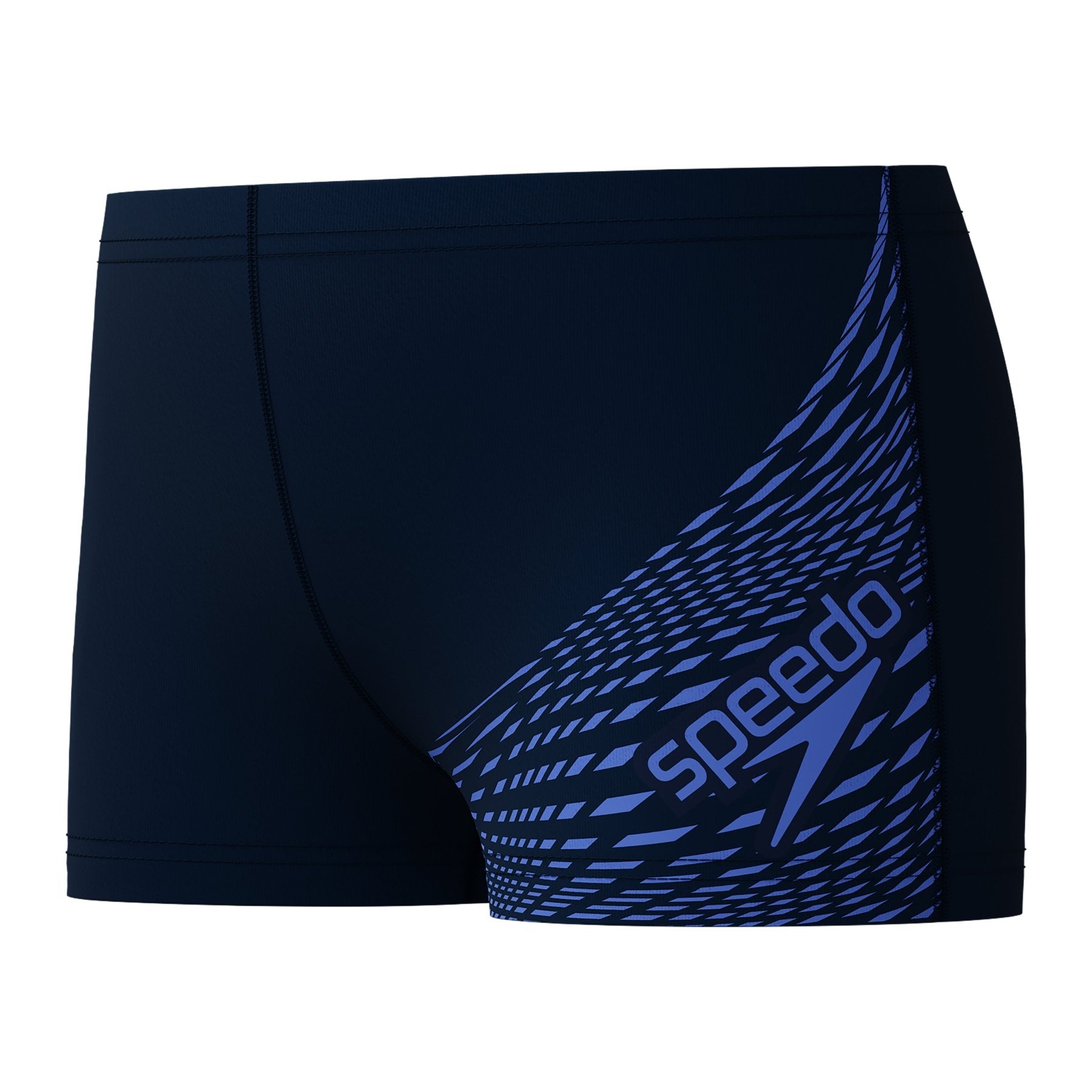 Medley Logo Aquashort JR poikien uimahousut, musta - sininenSpeedo