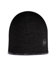 Merino kesäpipo Lightweight Jr Beanie Black - Graphite - BUFF