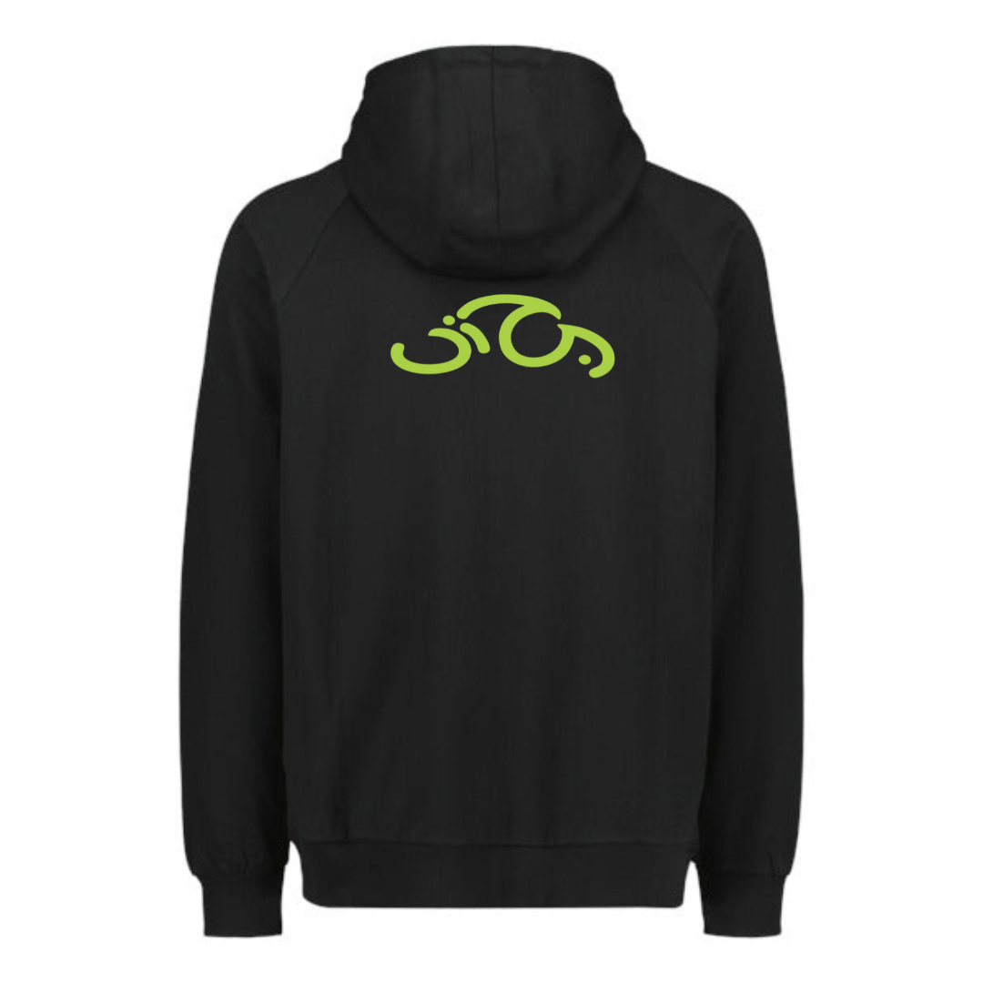 Miesten Hooded Sweat jacket Small Logo, musta - Uinti TampereUinti Tampere