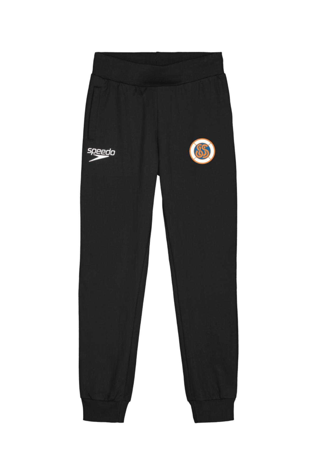 Miesten Sweat Pants kollegehousut, musta - Savonlinnan uimaseuraSavonlinnan uimaseura