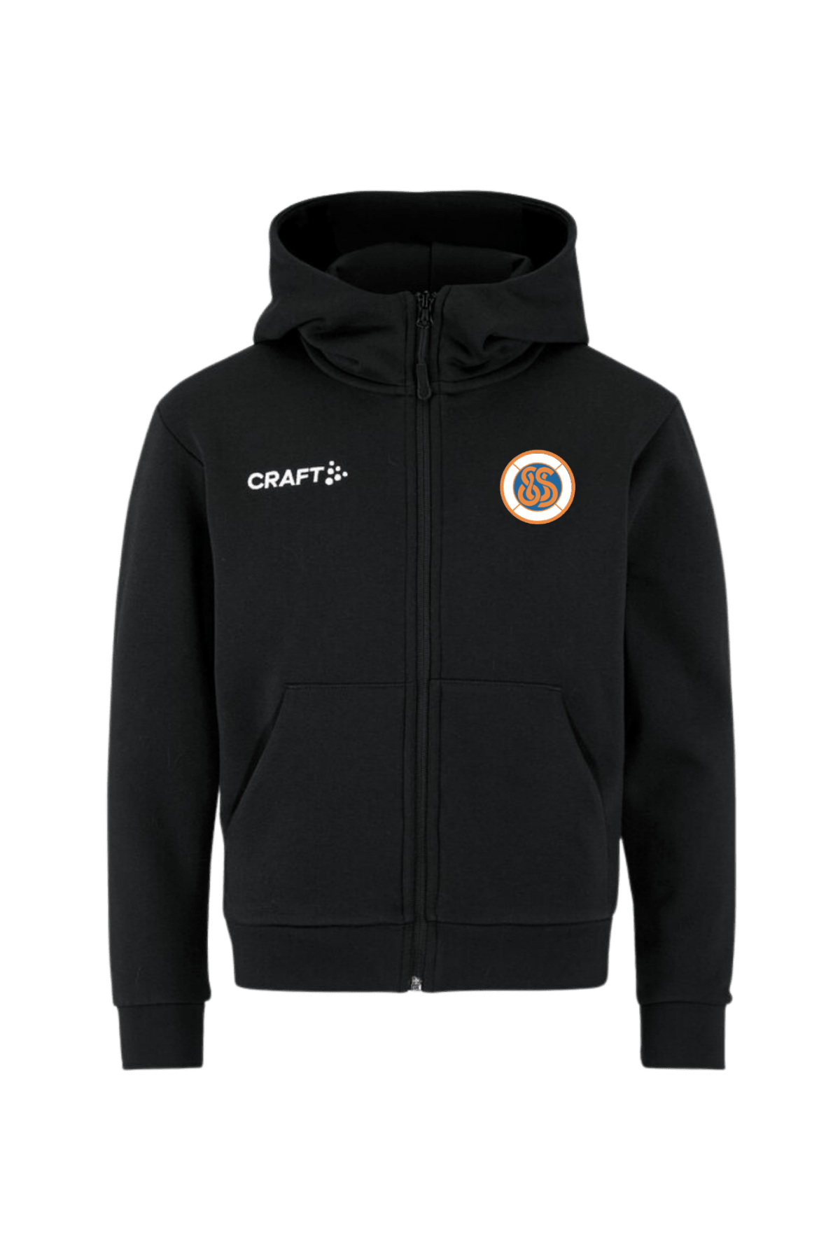 Naisten vetoketjullinen Community 2.0 Logo Fz Hoodie - Savonlinnan uimaseuraSavonlinnan uimaseura