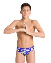 Neon Glitch Jr Brief poikien uimahousutArena