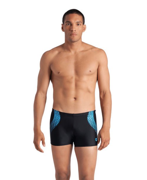 Openings Swim Short miesten uimahousut, musta - turkoosiArena