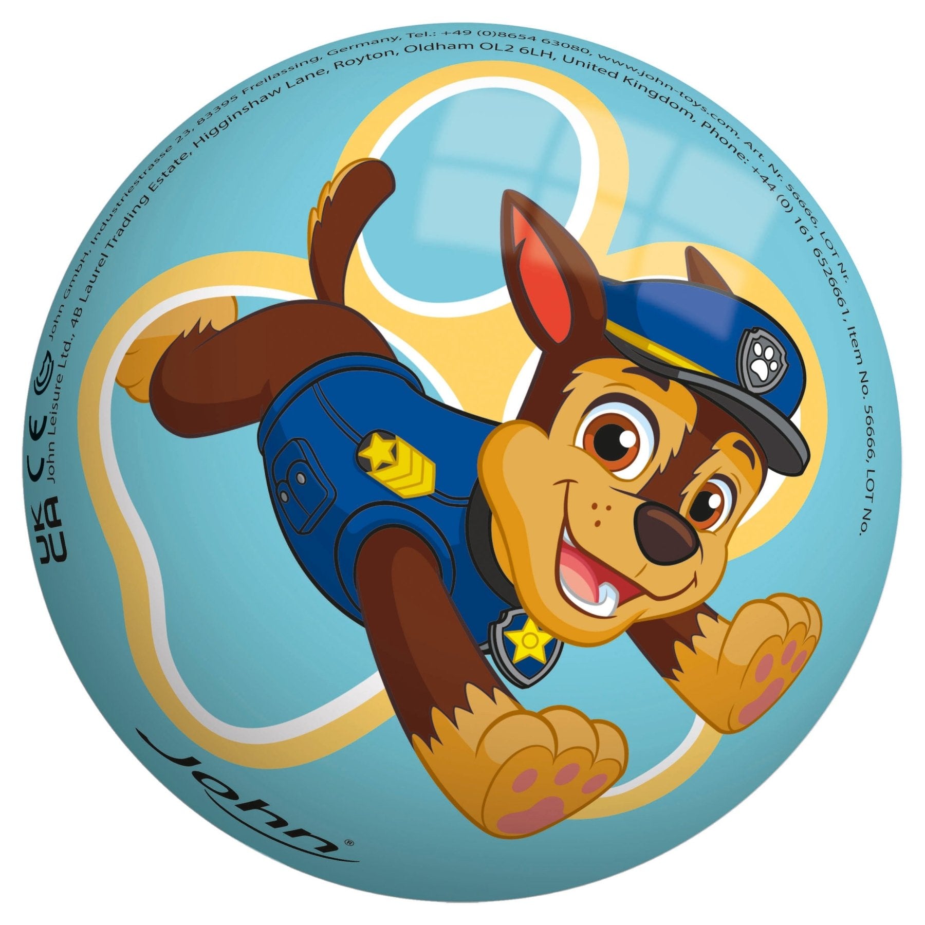 PAW PATROL HIGH BOUNCING PU BALL 6,3 CM - PAW PATROL
