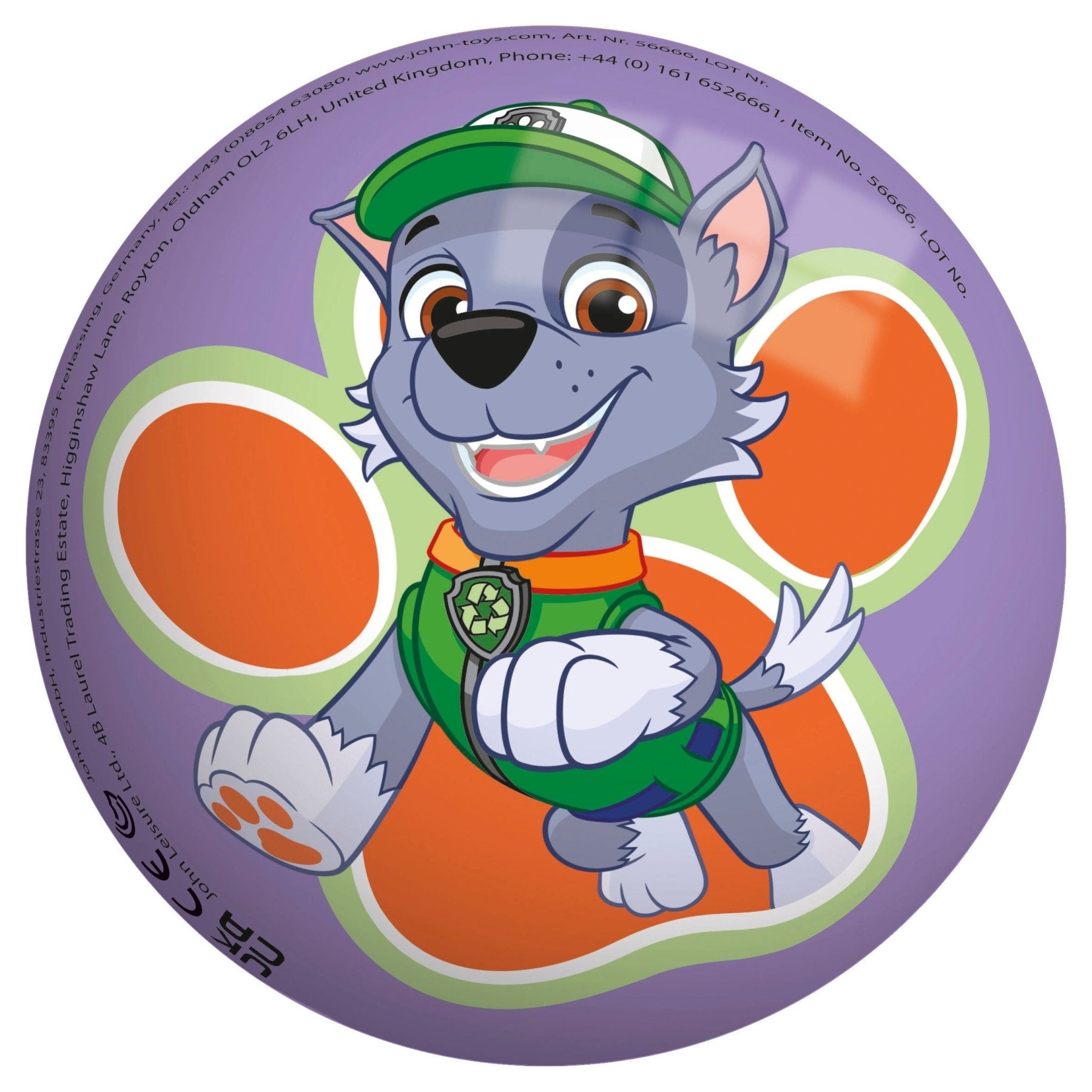 PAW PATROL HIGH BOUNCING PU BALL 6,3 CM - PAW PATROL