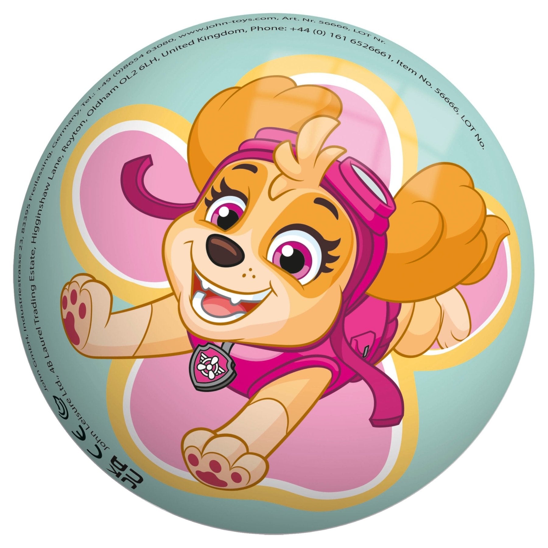 PAW PATROL HIGH BOUNCING PU BALL 6,3 CM - PAW PATROL