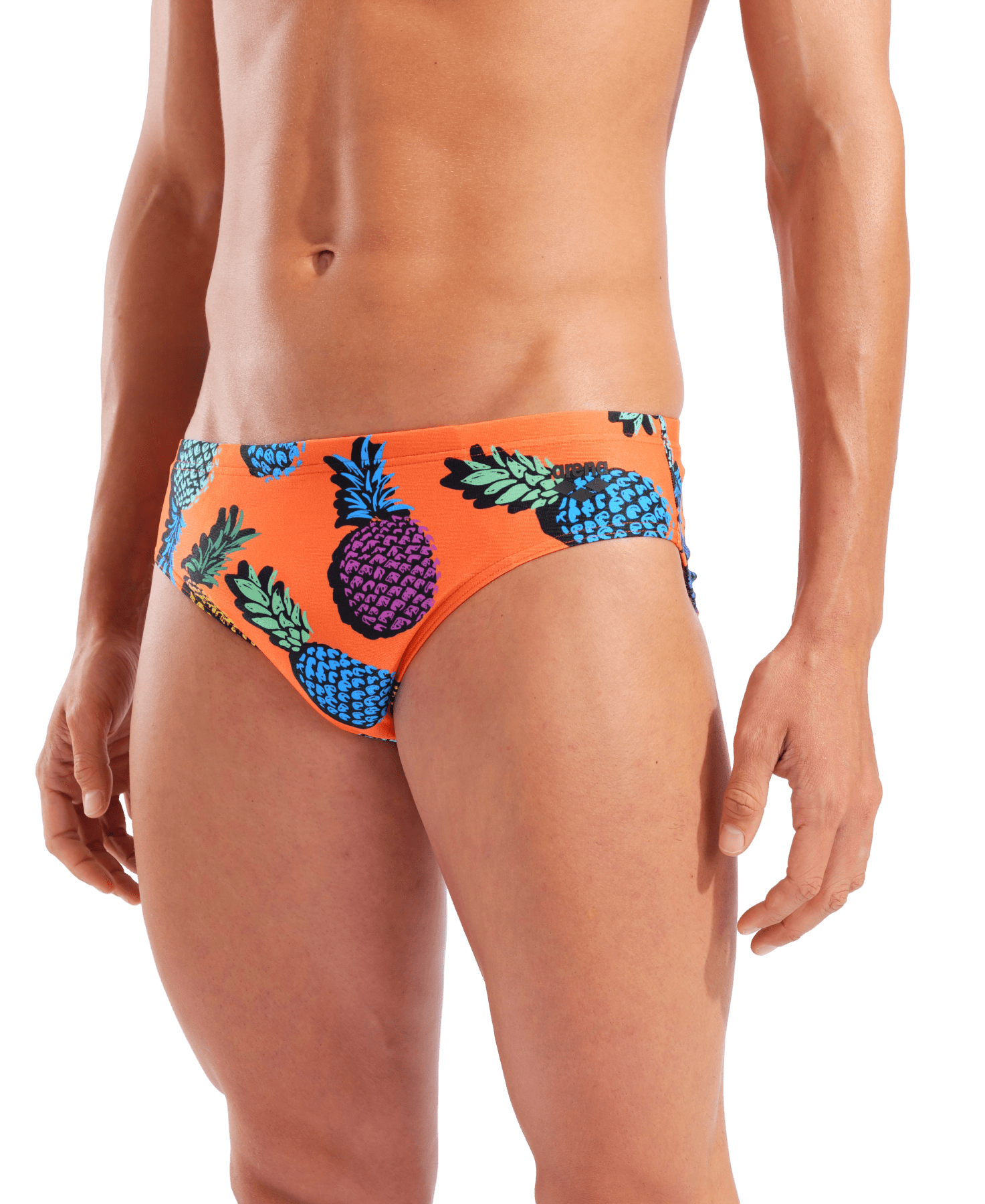 Pineapples Swim Briefs miesten uimahousut, oranssiArena
