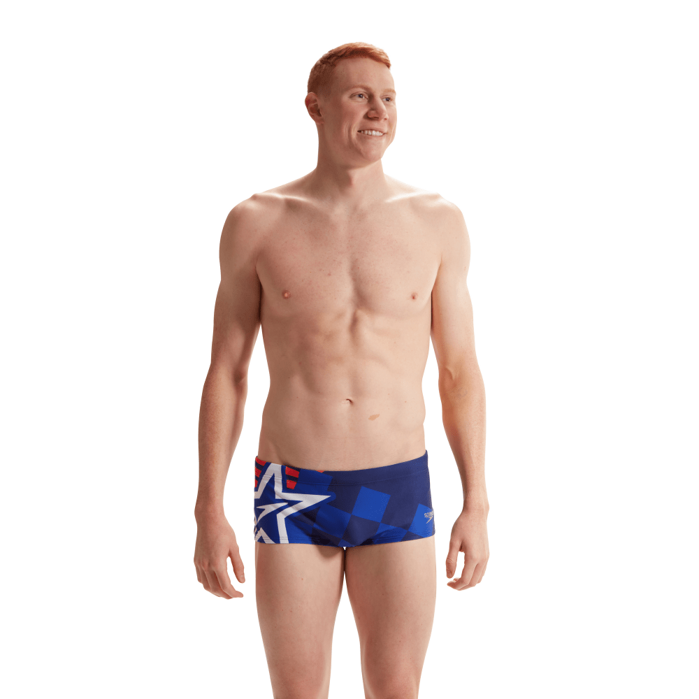 Placement Digital 17cm Brief miesten uimahousut, tähtiSpeedo
