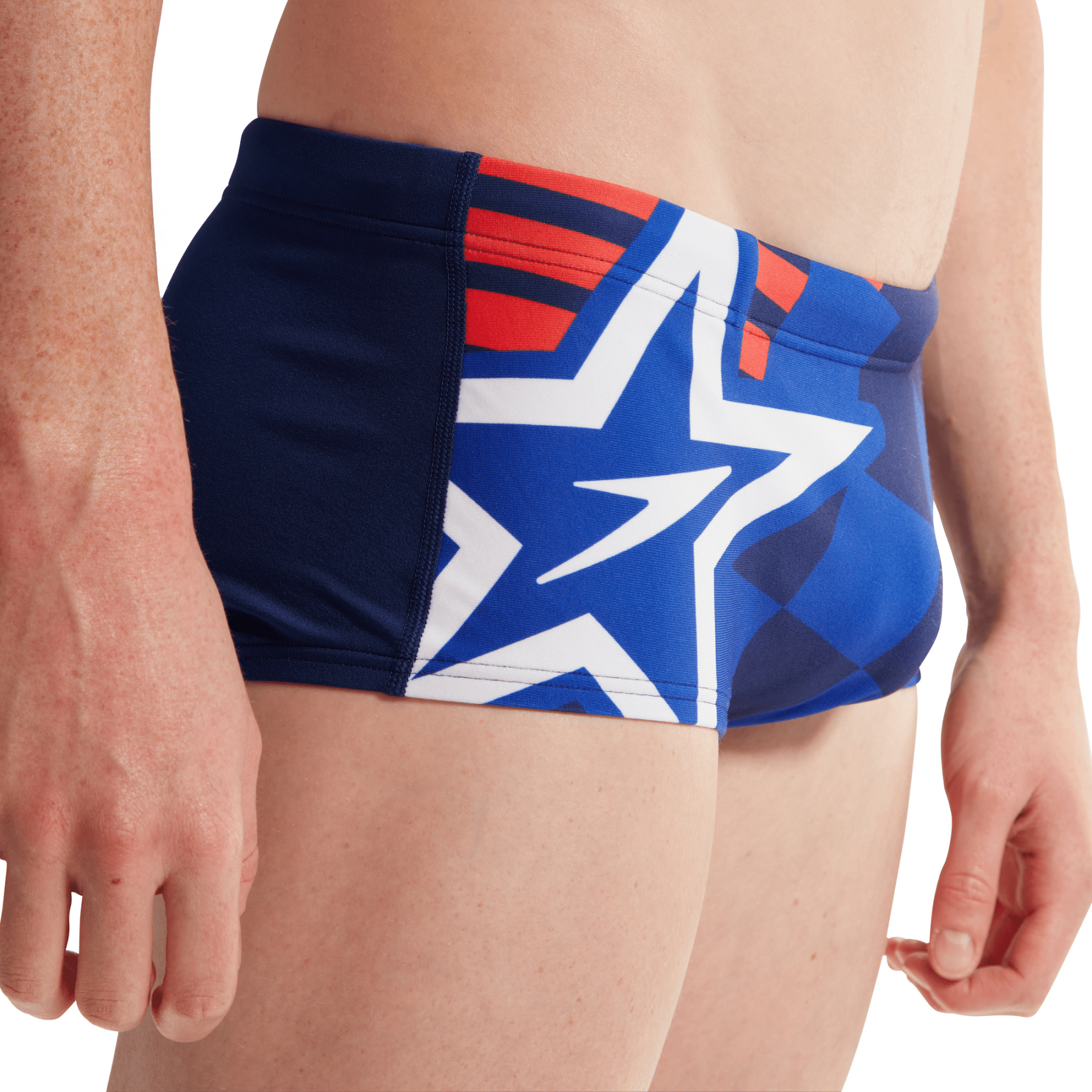 Placement Digital 17cm Brief miesten uimahousut, tähtiSpeedo