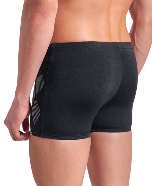 Poseidonia Swim Short miesten uimahousut, musta - valkoinenArena