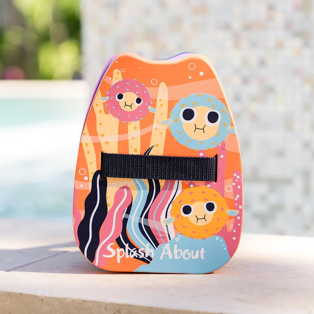 Pufferfish Back Float kelluke 2 - 6 vuotiaille, oranssiSplashy