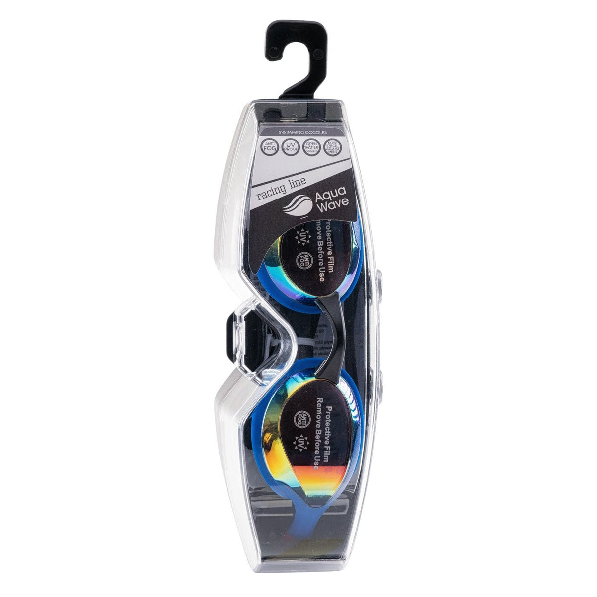 Racer RC uimalasit, peili-sininen-musta