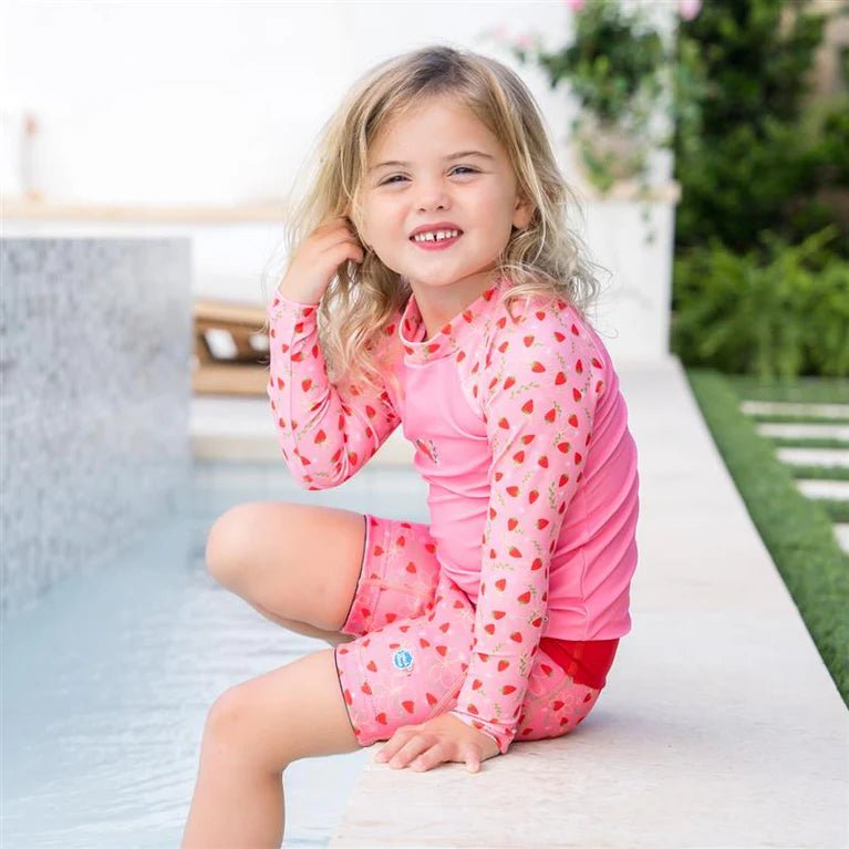 Rash Top UV - paita, Strawberry FieldSplash About