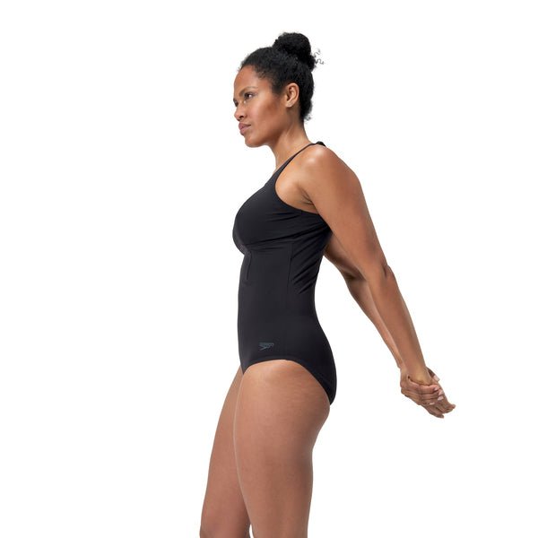 Shaping AquaNite 1 Pc (Longer Body) naisten uimapuku, mustaSpeedo
