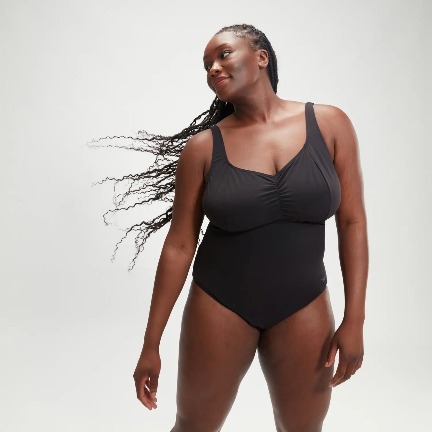 Shaping AquaNite naisten plus size uimapuku, mustaSpeedo