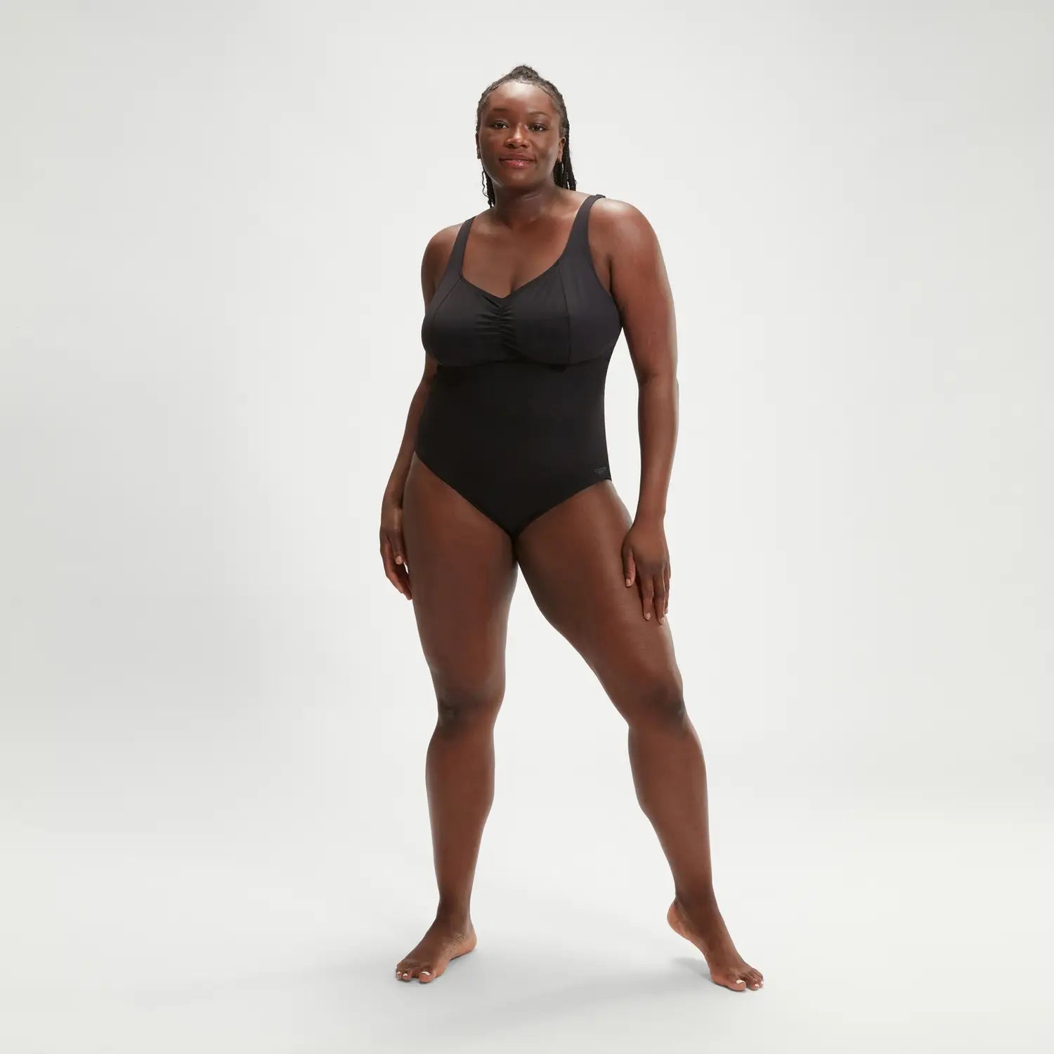 Shaping AquaNite naisten plus size uimapuku, mustaSpeedo