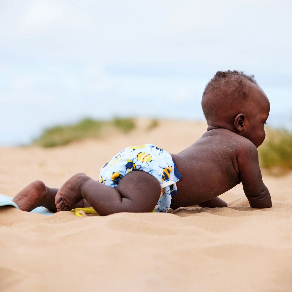 Size Adjustable Under Nappy uimavaippa 1 - 3 vuotiaille, Bugs LifeSplashy