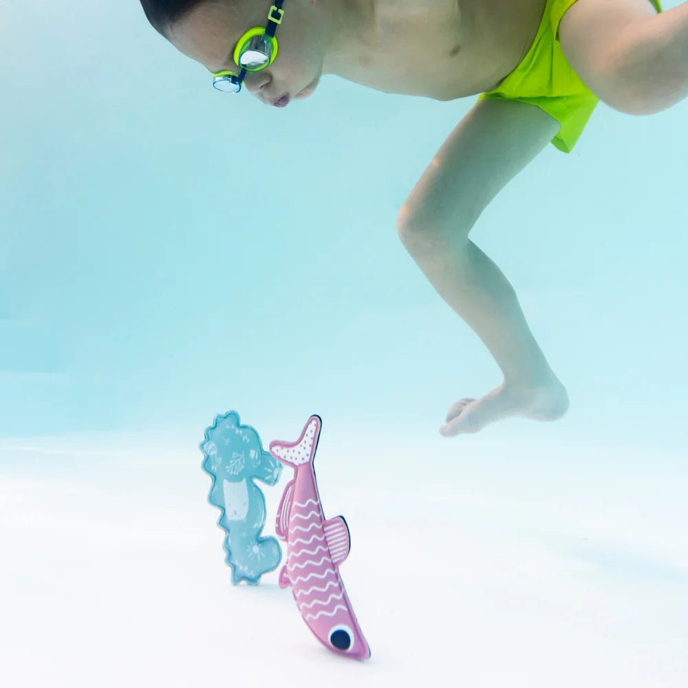 Snippets neopreeniset sukelluslelut, Seahorse & SardineSplashy