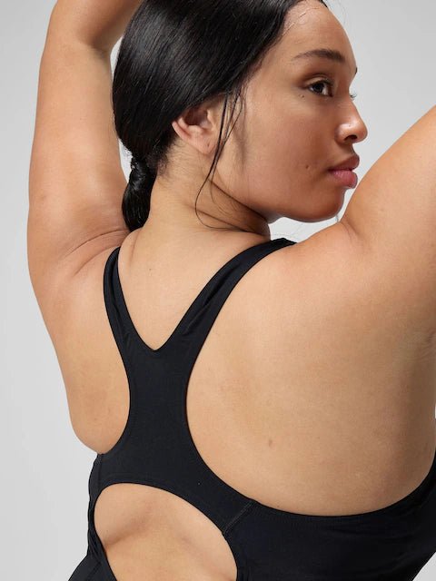 Speedo Eco Endurance naisten plus size uimapuku, mustaSpeedo