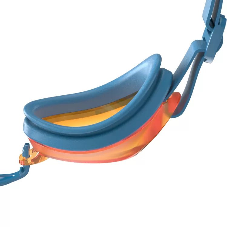 Speedo Jet Junior - uimalasit sininen/oranssi – lasten uimalasit 6–14 - vuotiaille, UV - suoja ja huurtumisenestoSpeedo