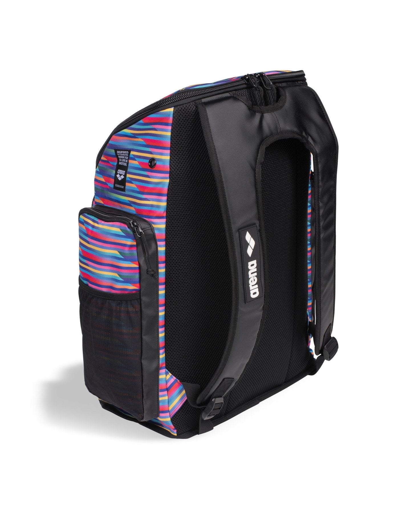 Spiky III Backpack 45 reppu, Allover Racing Stripes - Arena