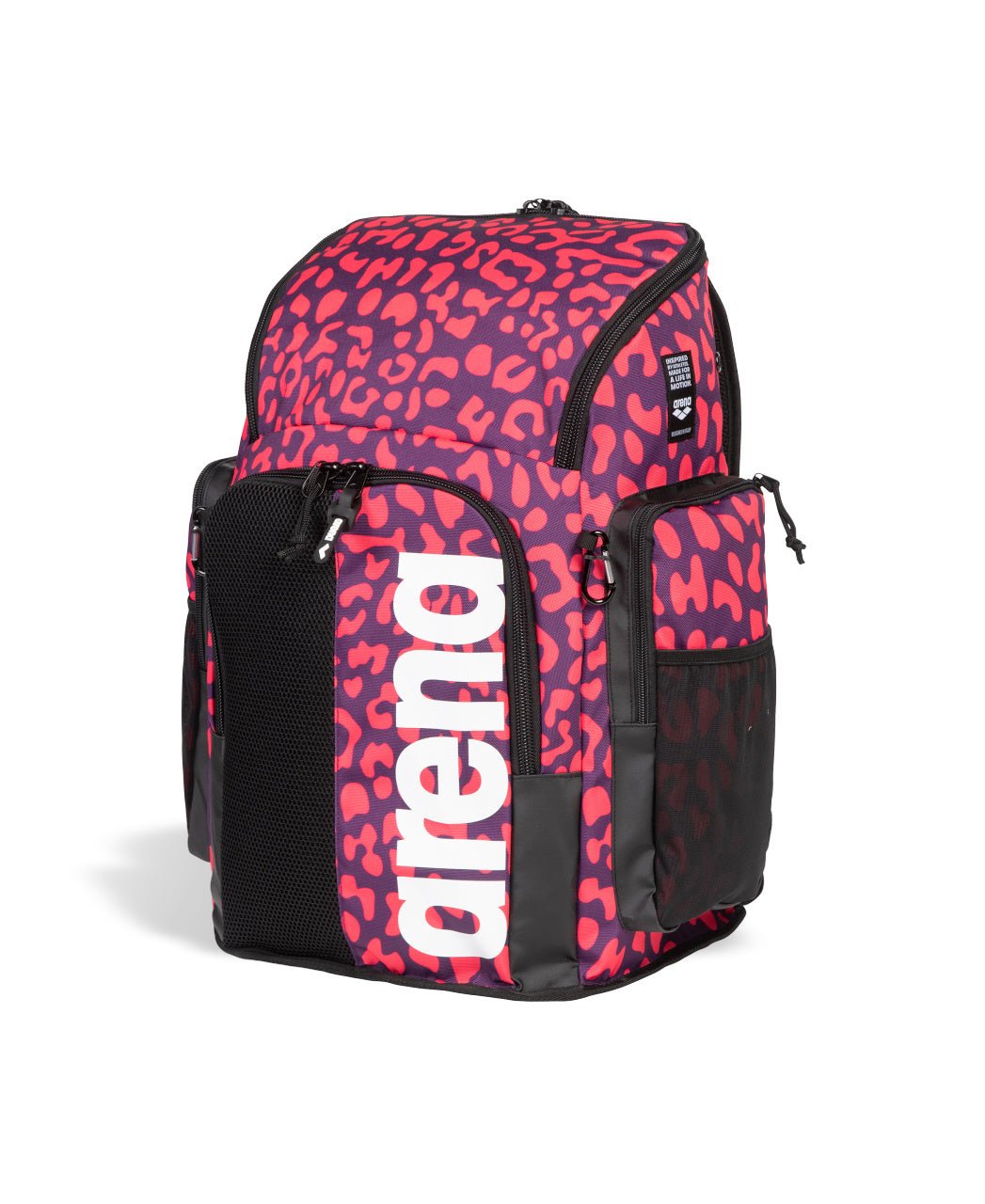 Spiky III Backpack 45 reppu, Leopard Skin Violet - GeraniumArena
