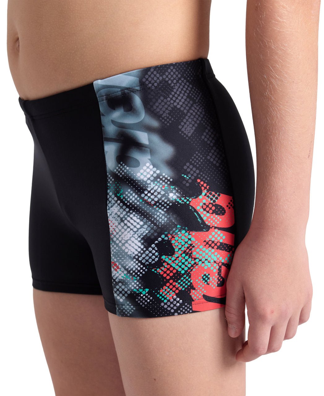 Splash Point Swim Short poikien uimahousut, mustaArena
