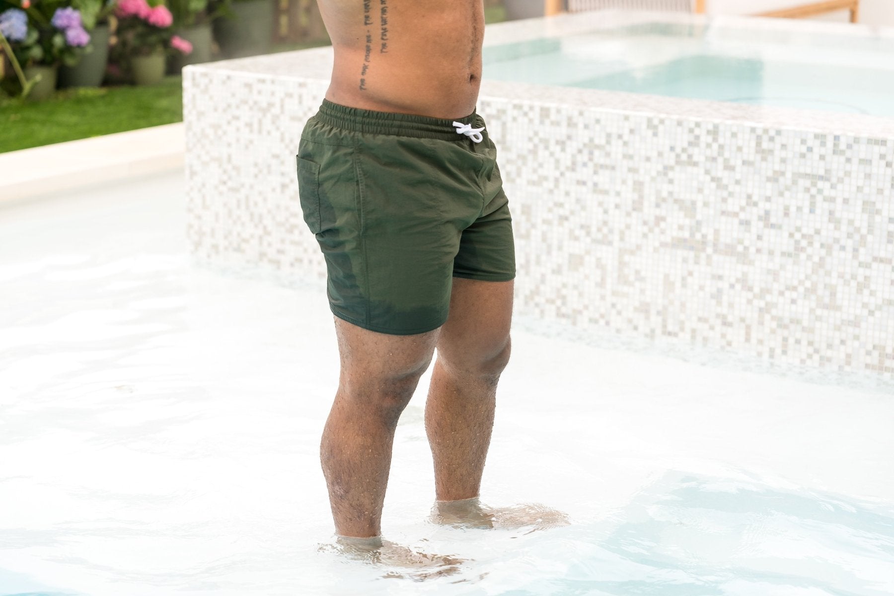 Splash Swim Shorts miesten uimahousut, tummanvihreäSplash About