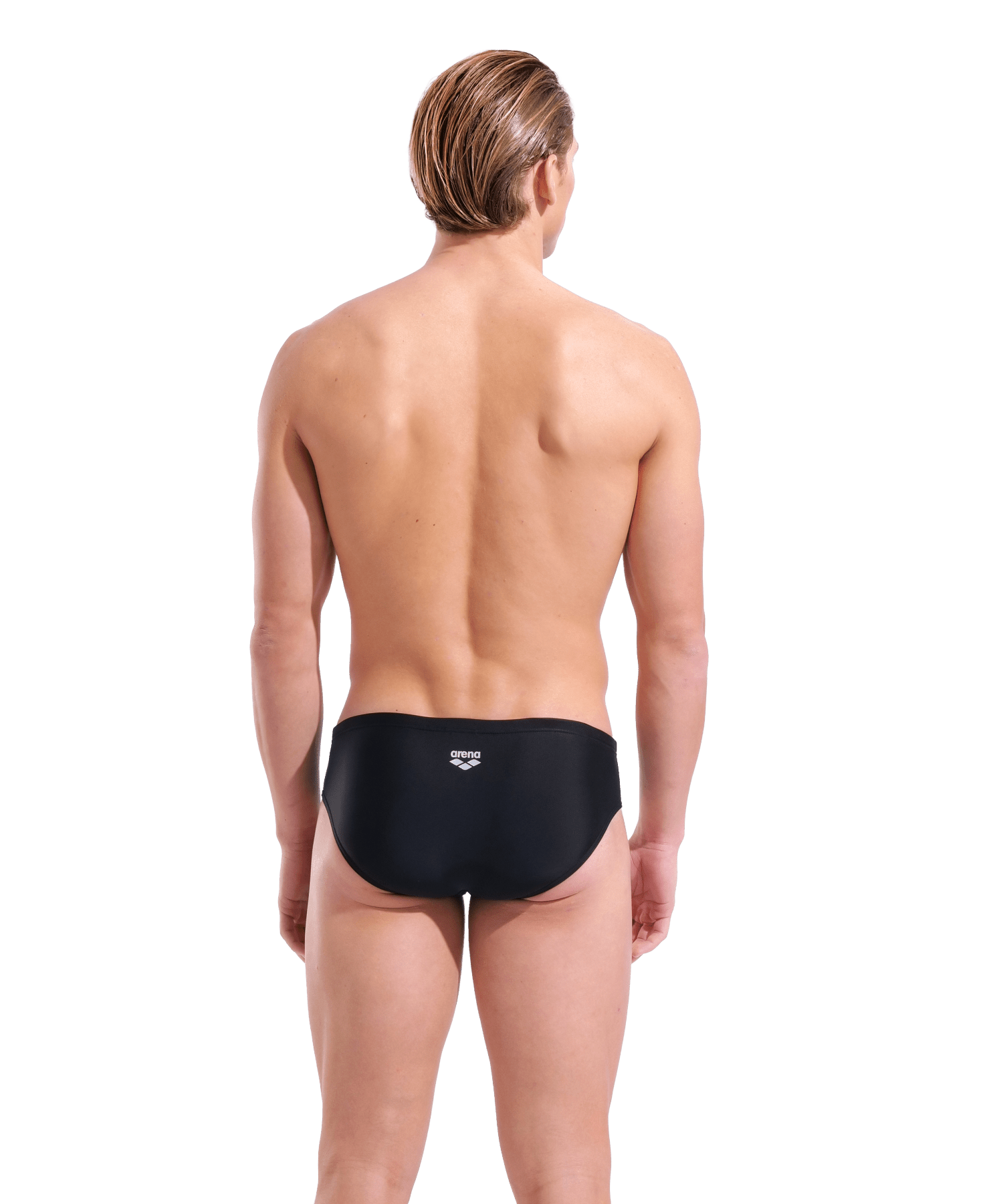 Steplogo Swim Briefs miesen uimahousut, mustaArena