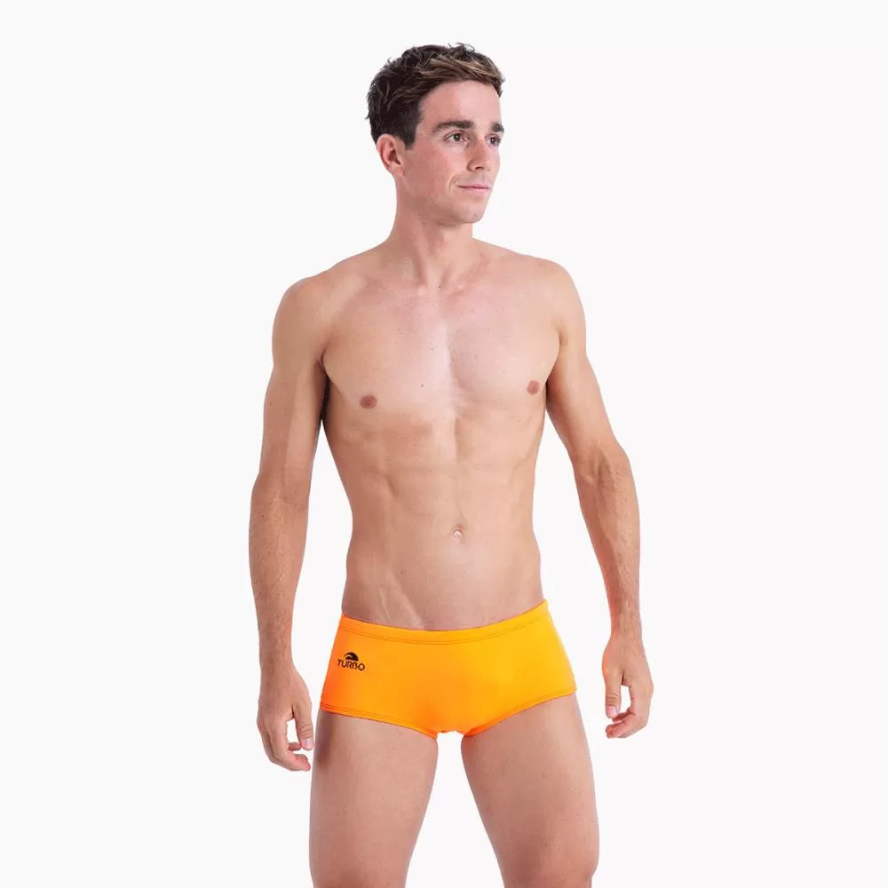 Supertank Comfort 14 cm Men's Swim Trunks, Orange