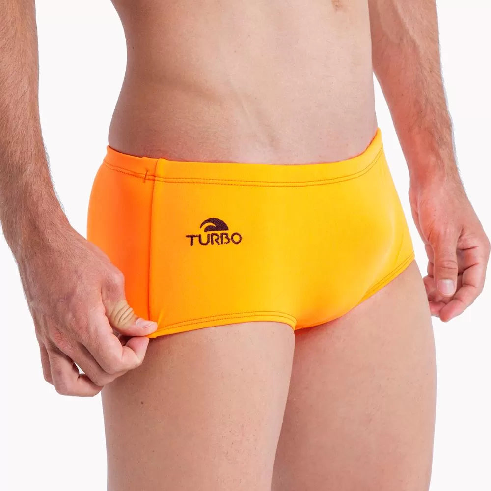 Supertank Comfort 14 cm Men's Swim Trunks, Orange