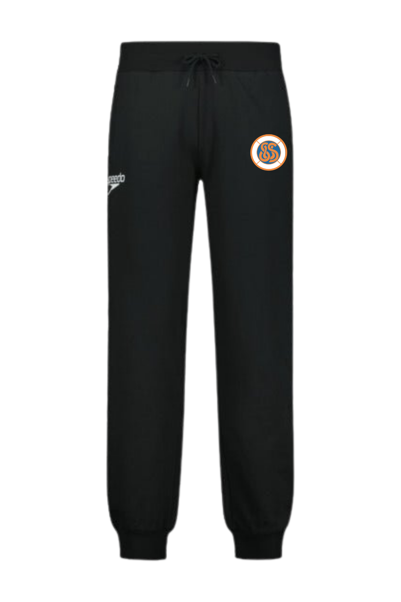 Naisten Sweat Pants kollegehousut, musta - Savonlinnan uimaseura