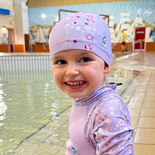Swim Hat lasten ja taaperoiden uimalakki, Lilac SpringSplash About