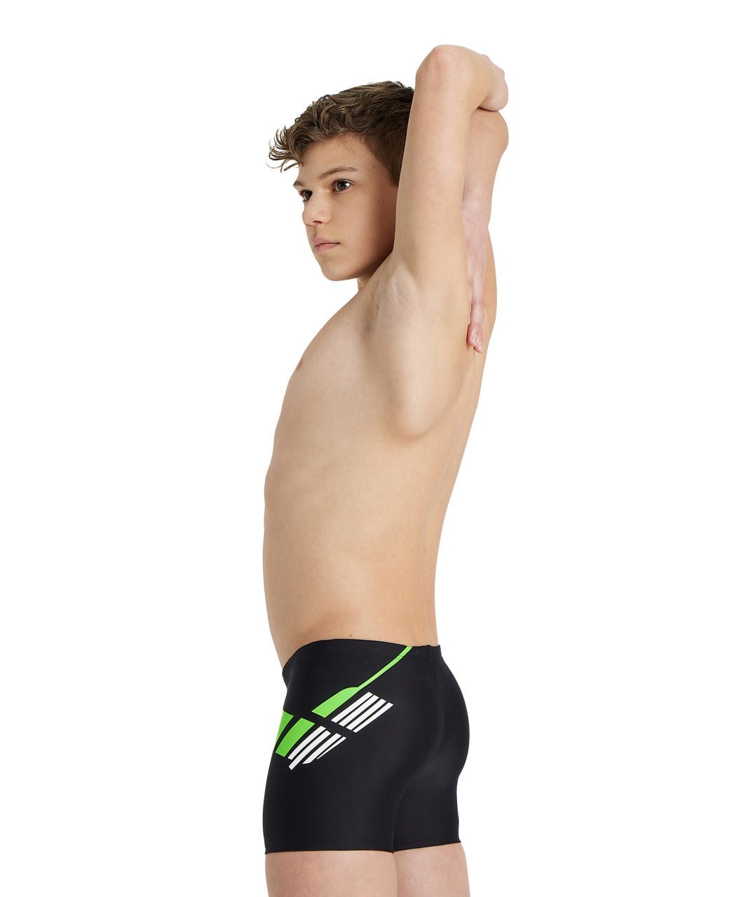 Swim Short Logo poikien uimahousut, musta - lasten uimahousutArena