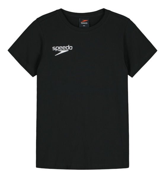 T-shirt with Small Logo Junior, mustaSpeedo