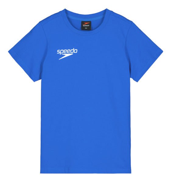 T-shirt with Small Logo Junior, sininenSpeedo