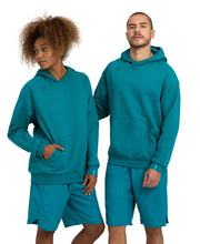 Team Hooded Sweat Panel unisex huppari, tummanvihreäArena