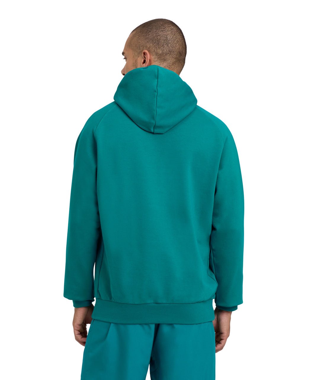 Team Hooded Sweat Panel unisex huppari, tummanvihreäArena