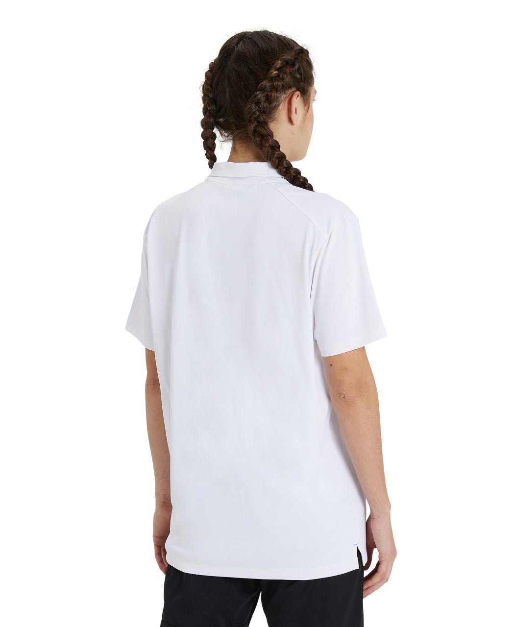 Team Poloshirt Solid paita, valkoinenArena