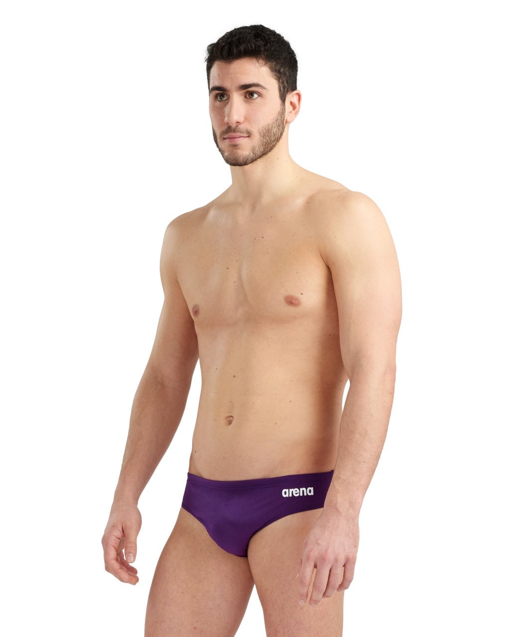 Team Swim Briefs Solid miesten uimahousut, luumuArena